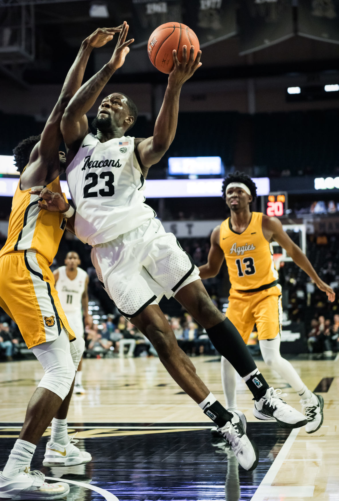 Wake Forest NC A&T Mens Basketball